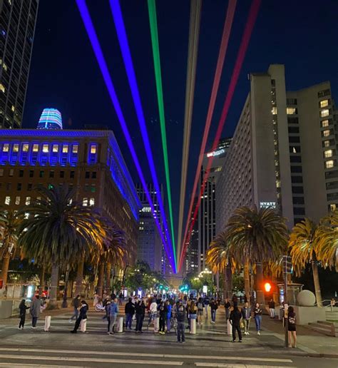 Giant lasers to light up San Francisco for APEC